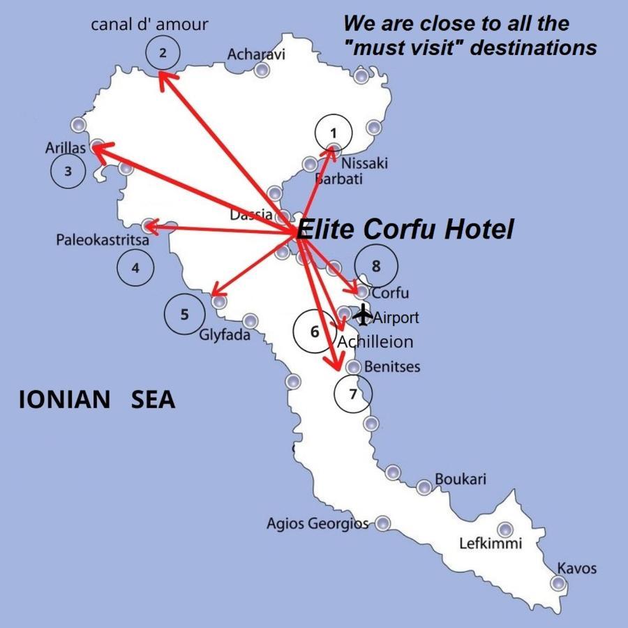 Elite Corfu - Adults Friendly Hotel Limni  Eksteriør billede